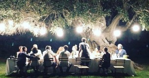 Algarve vineyard lunch