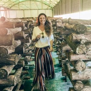 People enjoying a Shiitake Mushroom Farm