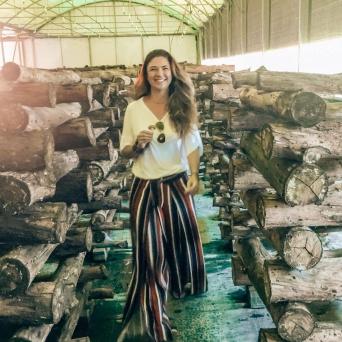 People enjoying a Shiitake Mushroom Farm