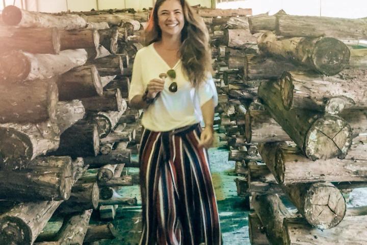 People enjoying a Shiitake Mushroom Farm
