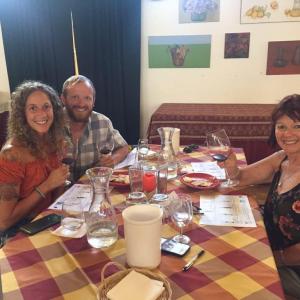 Wine tasting in a 19th Century winery