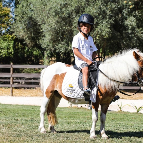poney baptism experience near Lisbon Portugal