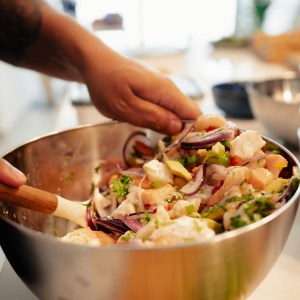 Ceviche cooking class
