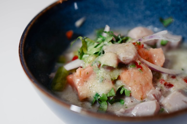 Ceviche cooking class