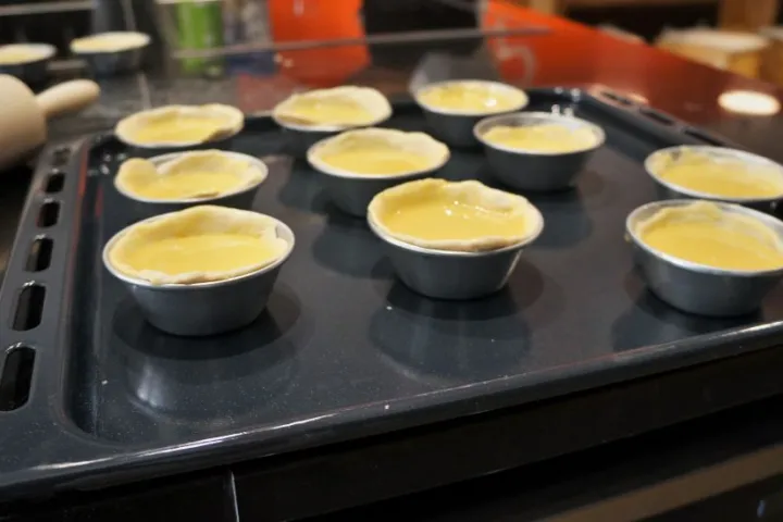 pastel de nata cooking class in Lagos