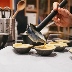 pastel de nata cooking class in Lagos