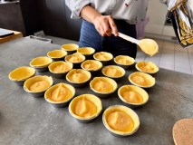 pastel de nata cooking class in Lagos