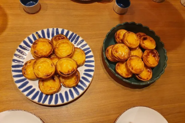 pastel de nata cooking class in Lagos
