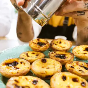 pastel de nata cooking class in Lagos