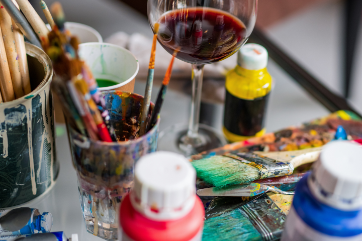 Painting with Wine Experience