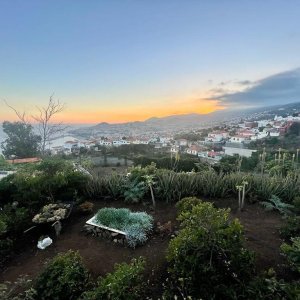 a large body of water with a city in the background