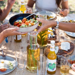 Aromatic herbs lunch in Évora