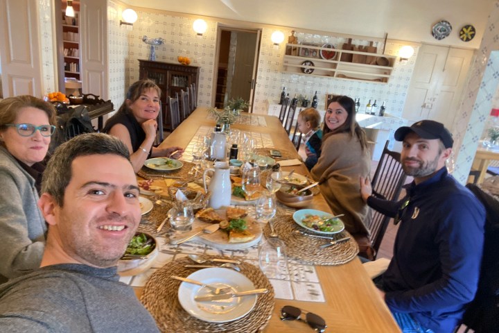 Traditional Douro main course cooking with local chef