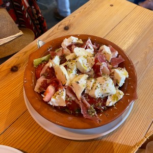 Seasonal Portuguese starters prepared during Douro cooking masterclass