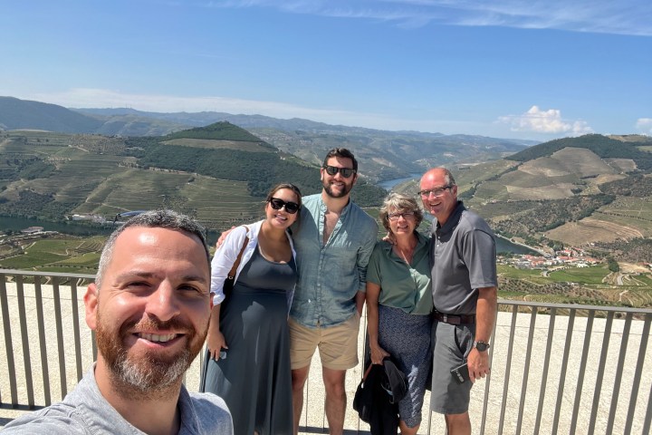 Douro Valley vineyards terraces during Douro Valley Tour from Porto