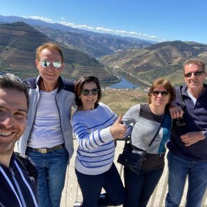 Douro Valley vineyards terraces during Douro Valley Tour from Porto