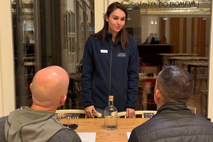 Wine pairing lunch in Douro Valley vineyard estate