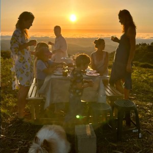 Private sunset picnic in the hills of Monchique with Atlantic Ocean views