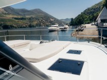 White Port wine served onboard Douro river cruise