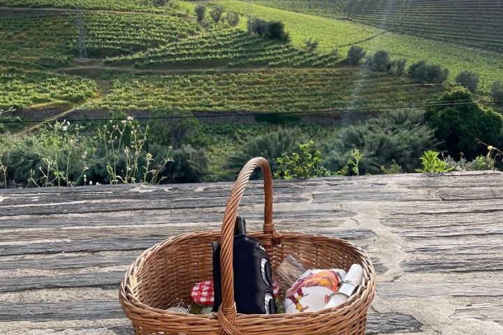 Rustic harvest kitchen Douro traditional cooking