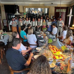 Cante Alentejano live performance in Évora historic building