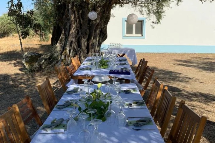 Sunset dinner experience in Évora countryside