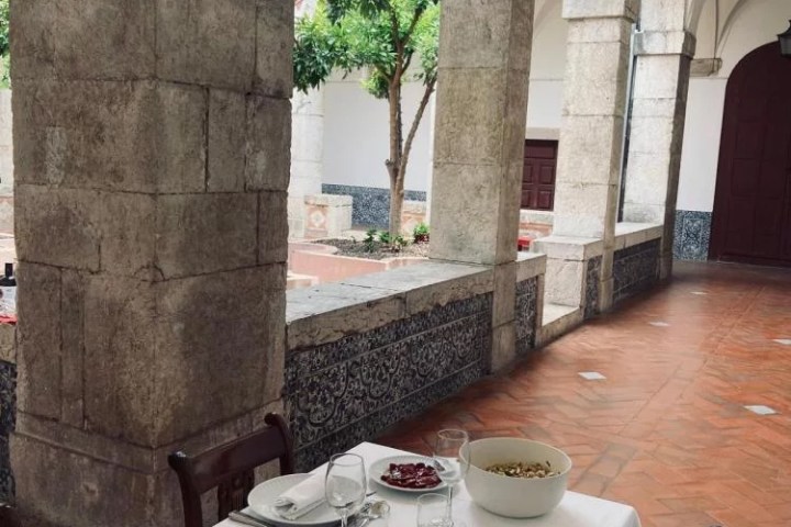 Baroque interior of Cardaes Convent Lisbon