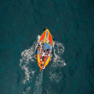 Madeira boat tour traditional wooden boat Atlantic