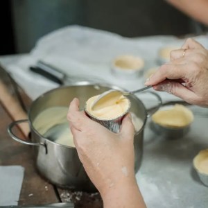 Baking pastel de nata Portuguese pastry workshop