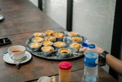 Traditional Portuguese custard tart making class