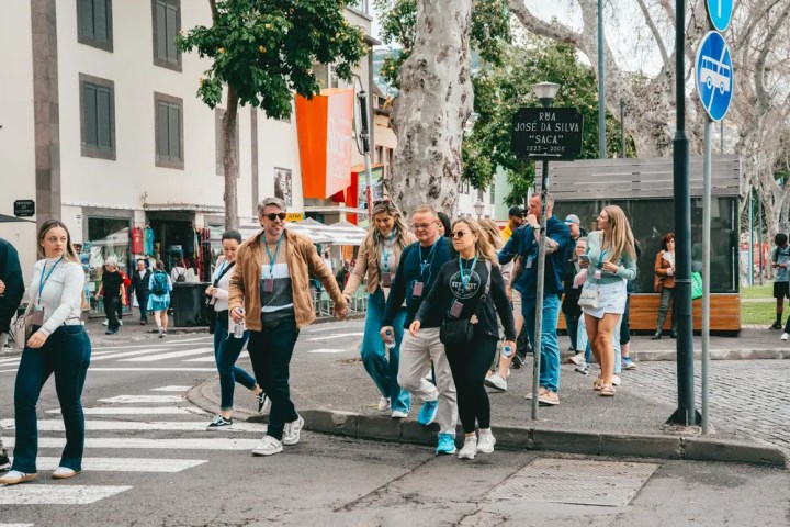 Sunday food walk in Funchal Madeira