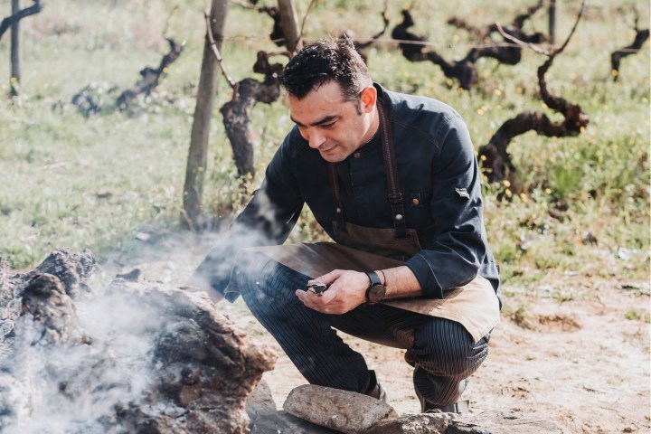 Fire cooked cuisine Douro wine experience
