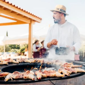 Fire cooked cuisine Douro wine experience